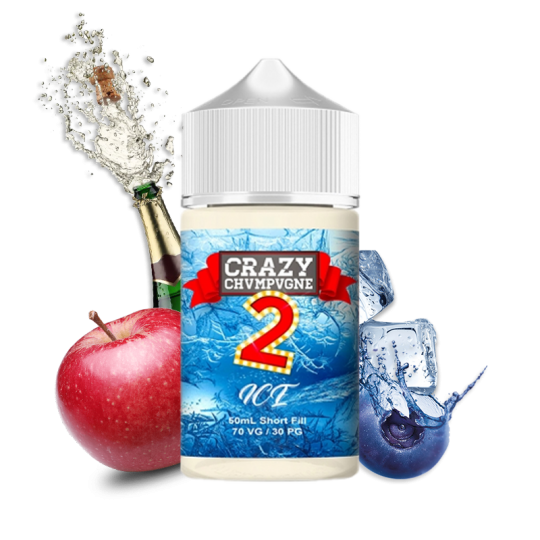 E-liquide crazy chvmpvgne 2...