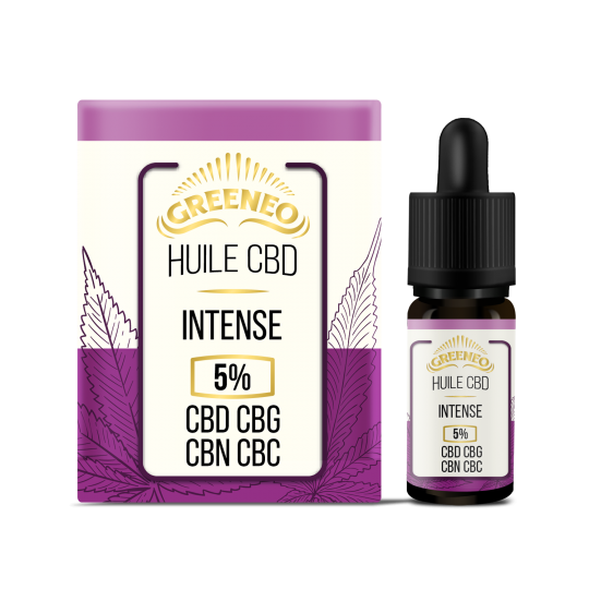 Huile Intense CBD + CBG +...