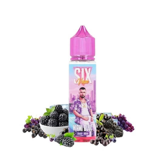 Miami Blue 50ML | Six Vape...